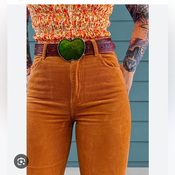 Rollas Eastcoast Flare Tan Corduroy Pants - Picture 12 of 12